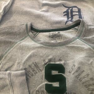 MIchigan state heavy weight tee  - Big cut MSU XXL SS tee